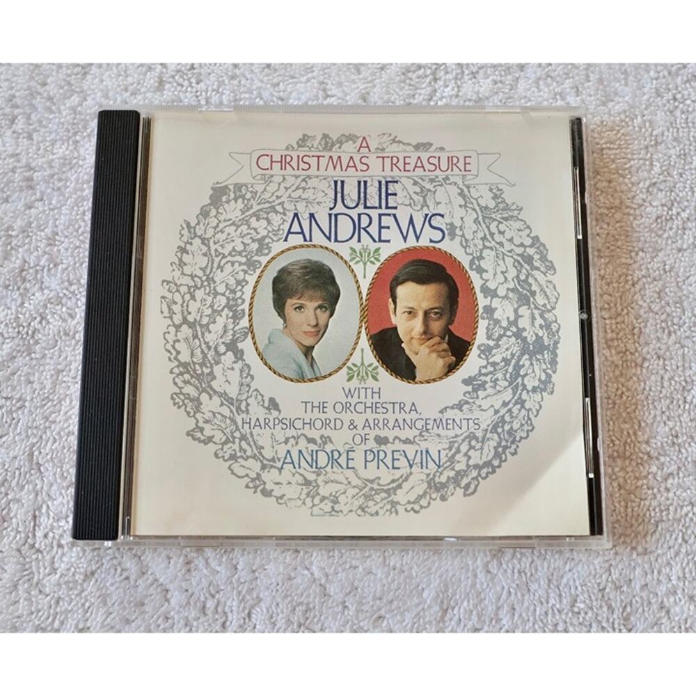 Julie Andrews & André Previn - A Christmas Treasure CD 1990 Digitally Remastered